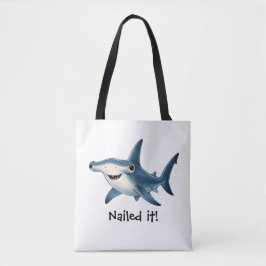 Hammerhaj-totebag Tygkasse