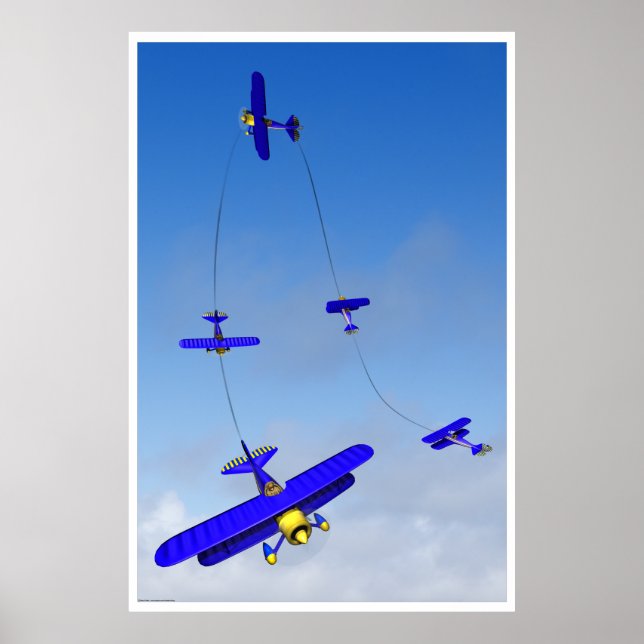 Hammerhead Aerobatic maneuver Poster (Framsidan)