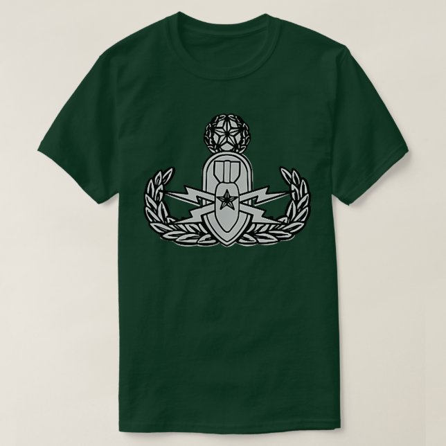 Hammerhead manar Navy EOD Frogman, Red, Small US  T Shirt (Design framsida)