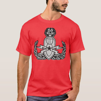 Hammerhead manar Navy EOD Frogman, Red, Small US T Shirt