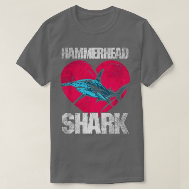 Hammerhead Shark4 T Shirt (Design framsida)
