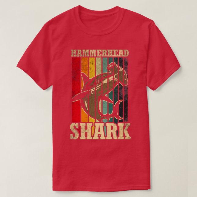 Hammerhead Shark6 T Shirt (Design framsida)