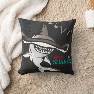 Hammerhead Shark Camouflage Skriv ut Kudde