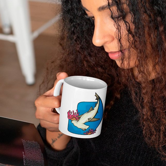 Hammerhead Shark Coffee Mugg (Skapare uppladdad)