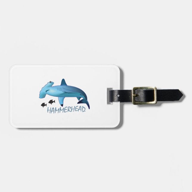 HAMMERHEAD SHARK HAMMERHEAD BAGAGEBRICKA (Horisontell Framsida)