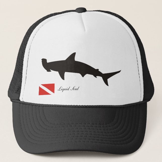 Hammerhead Shark - Hat Truckerkeps (Framsida)