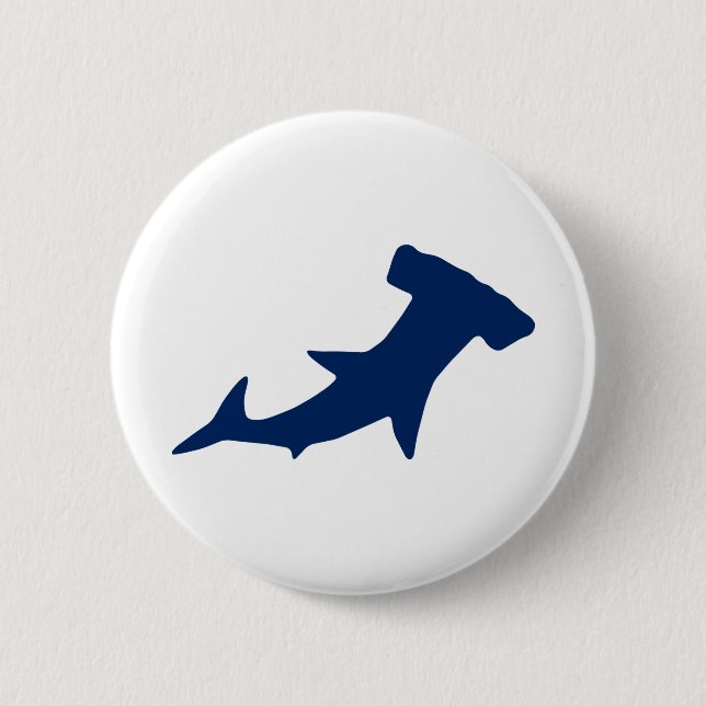 Hammerhead Shark Knapp (Framsida)