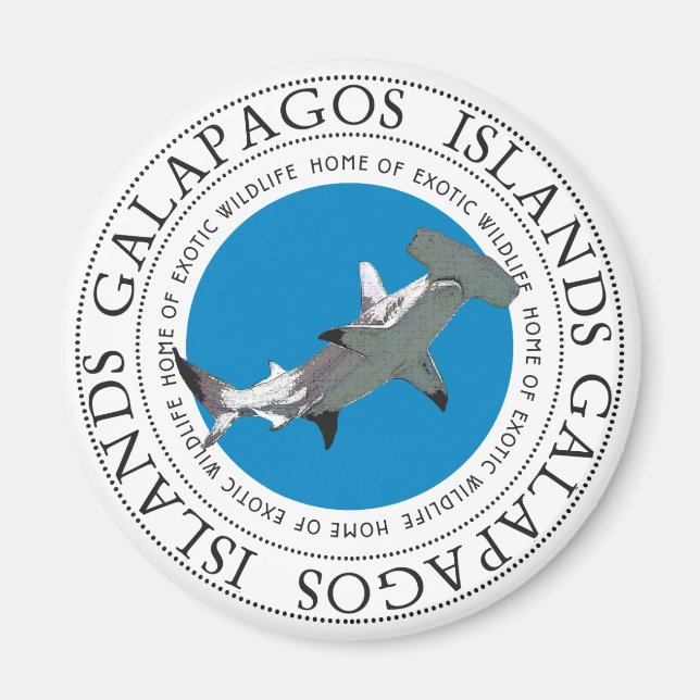 Hammerhead Shark Magnet (Framsidan)