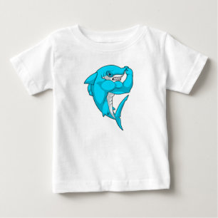 Hammerhead shark som Bodybyggder i Bodybuilding T Shirt