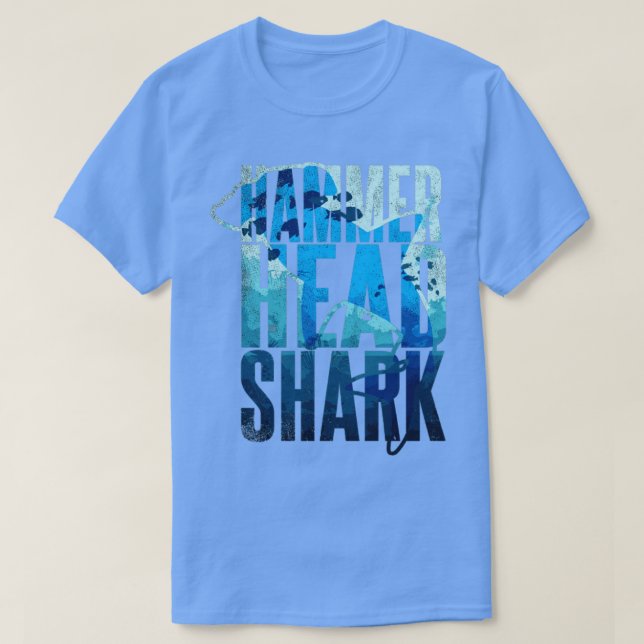 Hammerhead Shark T Shirt (Design framsida)