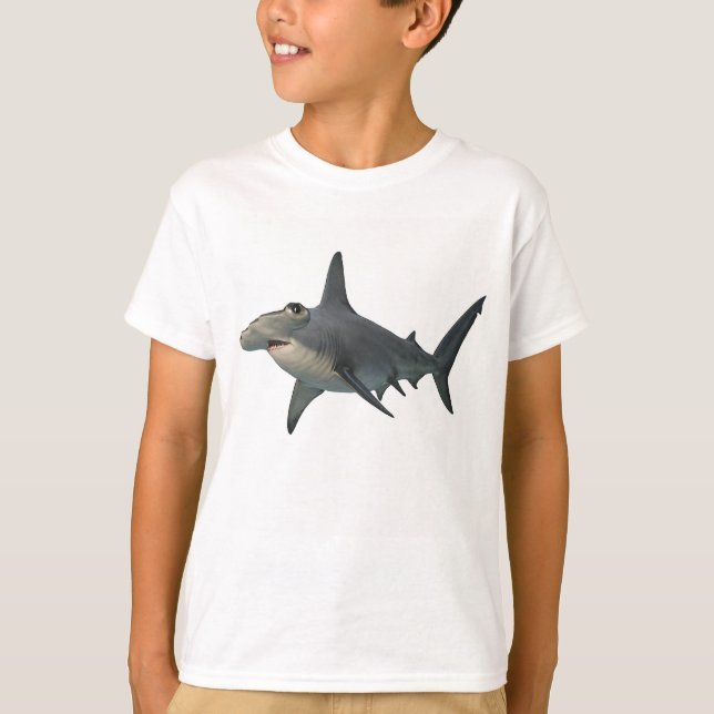 Hammerhead Shark T Shirt (Framsida)