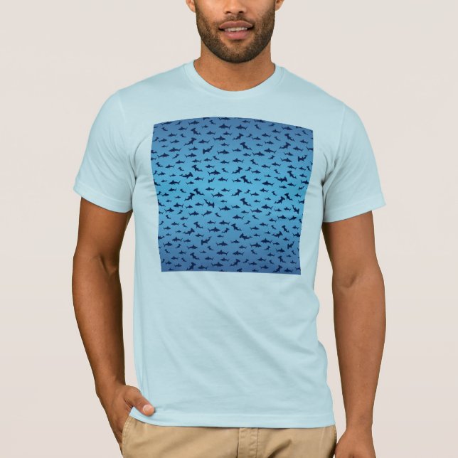 Hammerhead Shark Tee Shirt (Framsida)
