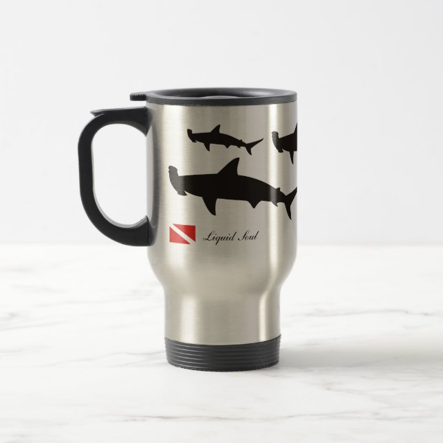 Hammerhead Shark - Travel Mug Resemugg (Vänster)