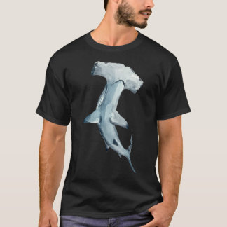 Hammerhead shark vattcolor Classic T Shirt