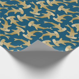 Hammerhead Shark Wrapping Papper Presentpapper