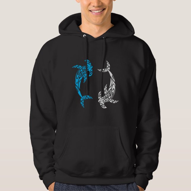 Hammerhead Sharks Hoodie (Framsida)