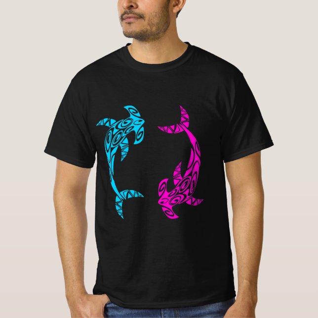 Hammerhead Sharks T Shirt (Framsida)