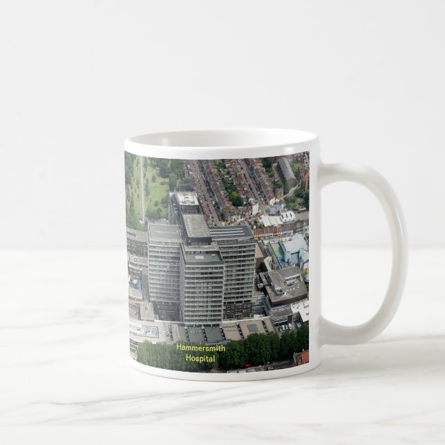 Hammersmith Hospital, London. Kaffemugg (Höger)