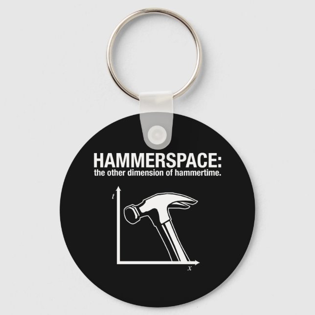Hammerspace: hammartidens andra dimension. nyckelring (Framsida)
