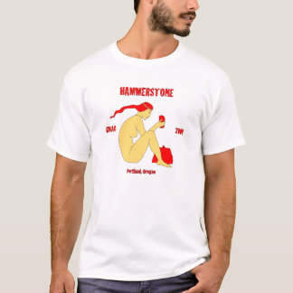 Hammerstone 2008 musikbandskjorta t-shirt