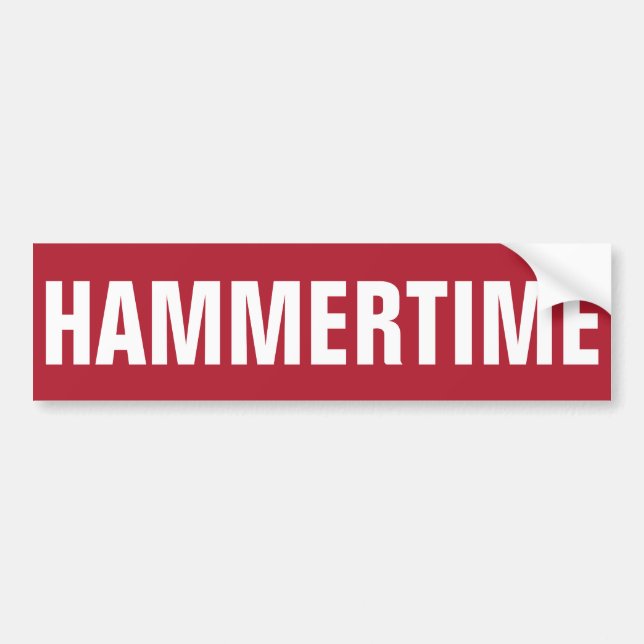 Hammertime Bildekal (Framsidan)