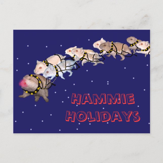 Hammie Helgdagars Helg Vykort (Framsida)