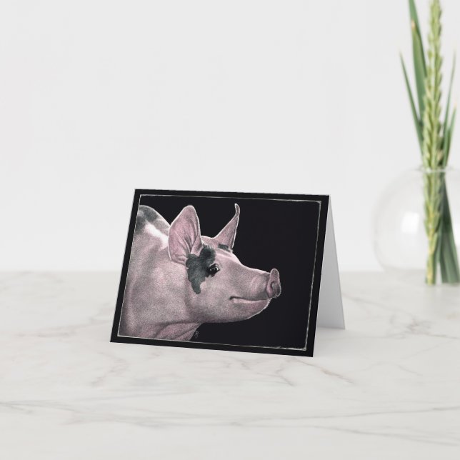 "Hammin'it Up" - Gris-kort Kort (Framsida)