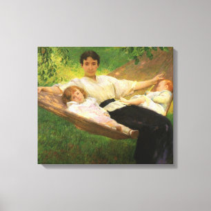 Hammock (av Joseph DeCamp) Canvastryck