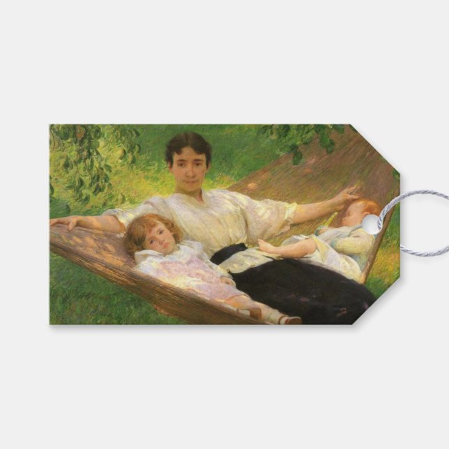 Hammock (av Joseph DeCamp) Presentetikett (Framsidan (Horisontell))