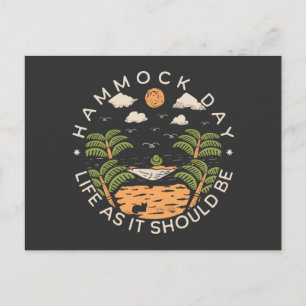Hammock- dagslängd som det ska vykort