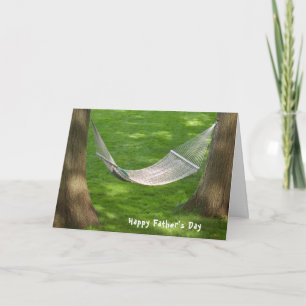 Hammock för Fars dag Kort