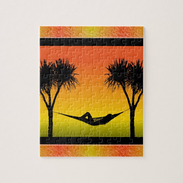 Hammock Heart Puzzle Pussel (Vertikal)