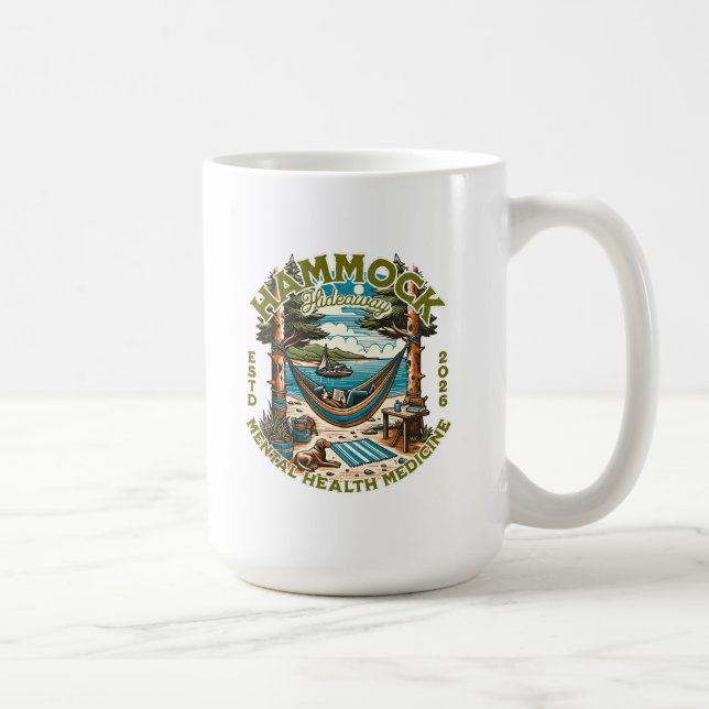 Hammock Hideaway Mental Health Medicin  Kaffemugg (Höger)