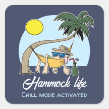 Hammock Life Chill Mode Activated Funny Tecknad