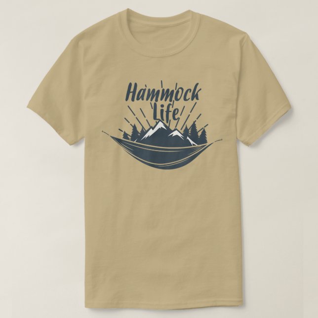 Hammock    LifeHammock Tee for Hikers & Campers  (Design framsida)