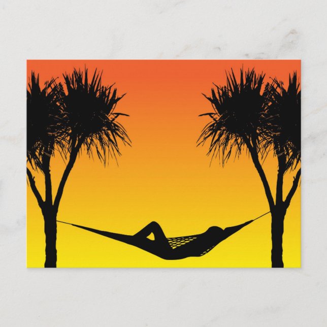 Hammock Postcard Vykort (Framsida)