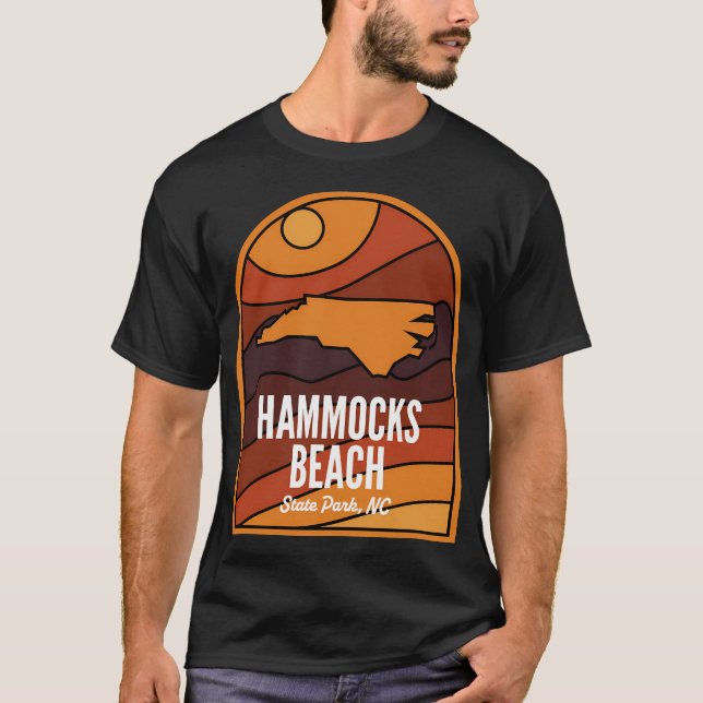 Hammocks Beach State Park North T Shirt (Framsida)