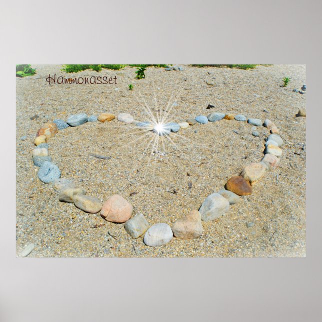 Hammonasset Beach Art Poster (Framsidan)