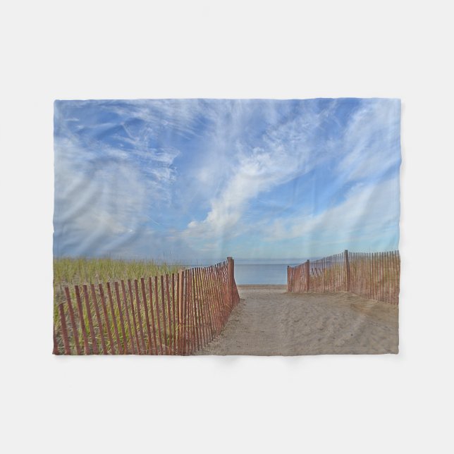 Hammonasset Beach Fleecefilt (Framsidan (Horisontell))