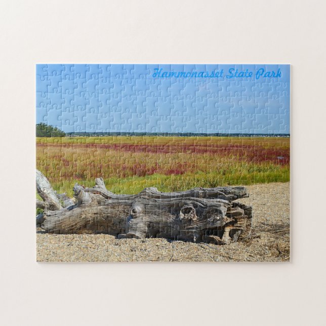 Hammonasset Driftwood Puzzle Pussel (Horisontell)