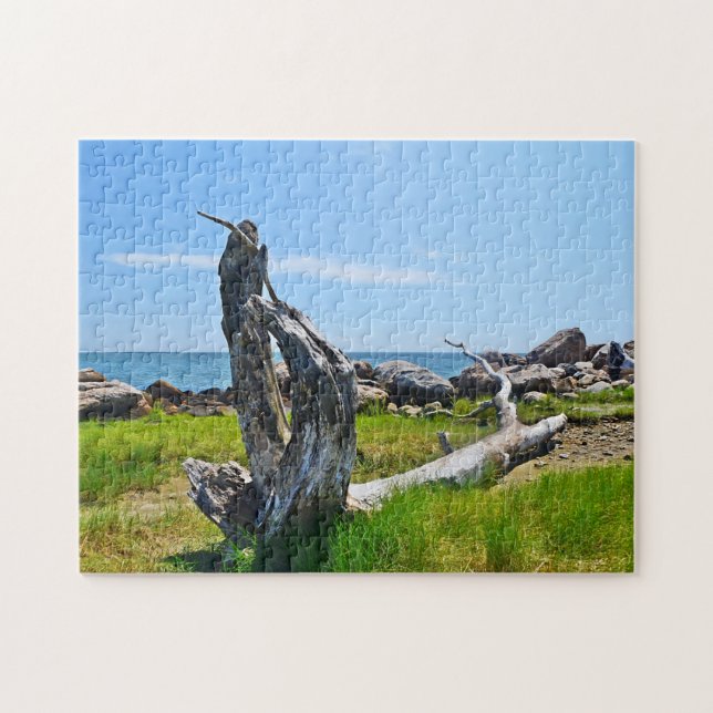 Hammonasset Driftwood Puzzle Pussel (Horisontell)