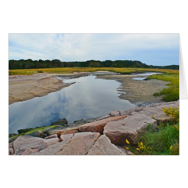 Hammonasset Notcard Hälsningskort (Framsidan Horizontal)