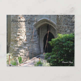 Hammond Castle Postcard Vykort
