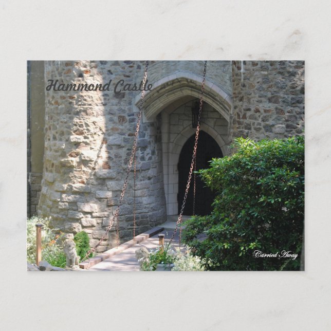 Hammond Castle Postcard Vykort (Framsida)