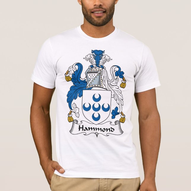 Hammond familjvapensköld tee (Framsida)
