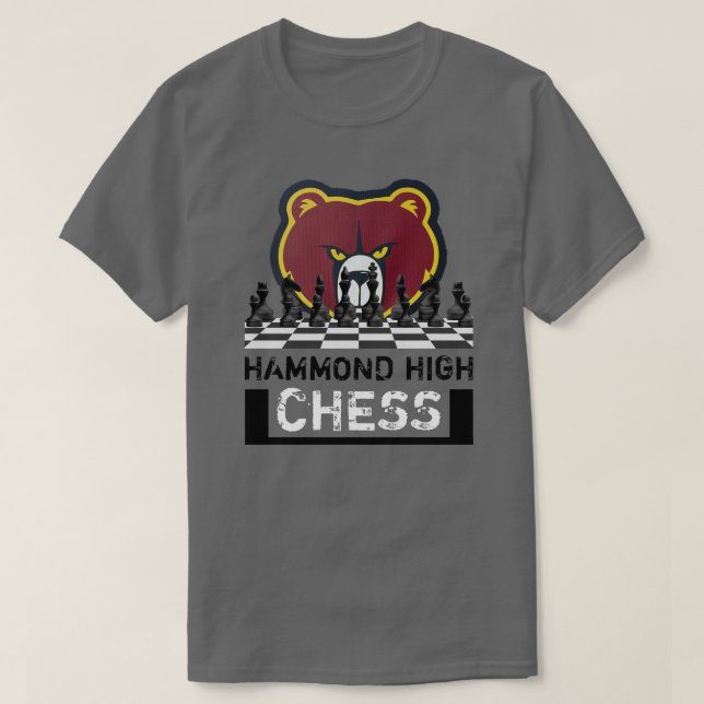 HAMMOND HIGH CHESS T-Shirt (Design framsida)