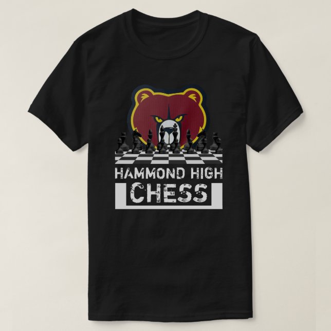HAMMOND HIGH CHESS T-Shirt (Design framsida)