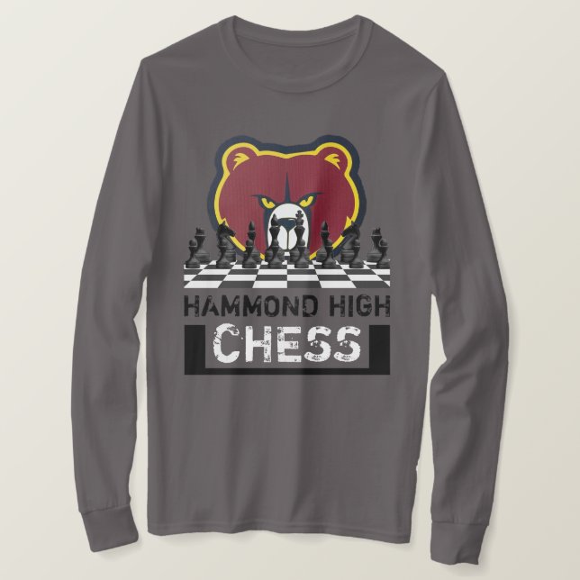 HAMMOND HIGH CHESS T-Shirt (Design framsida)