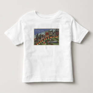 Hammond Louisiana - stora brevplatser T-shirt