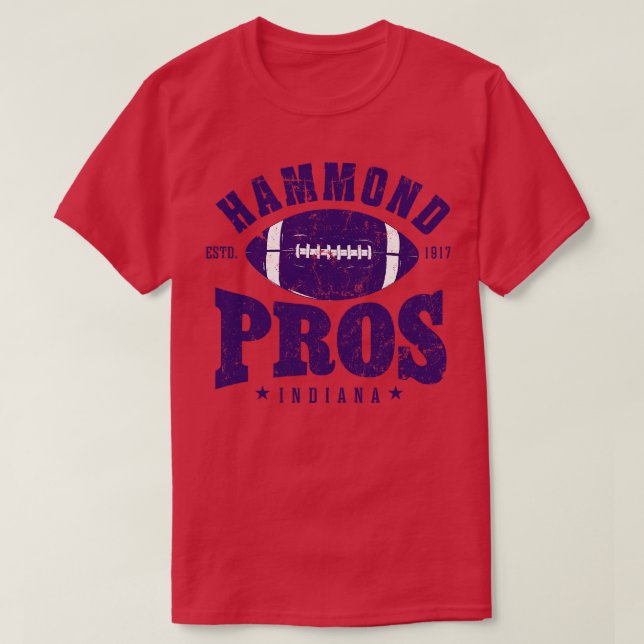 Hammond Pros T Shirt (Design framsida)